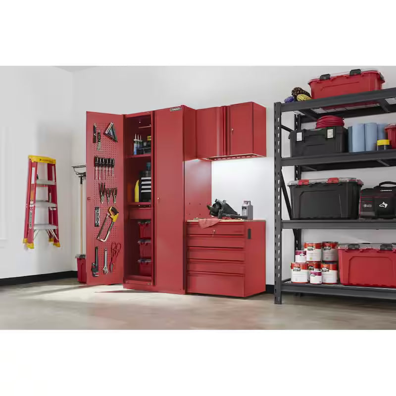 3-Piece Heavy Duty Welded Steel Garage Storage System C879