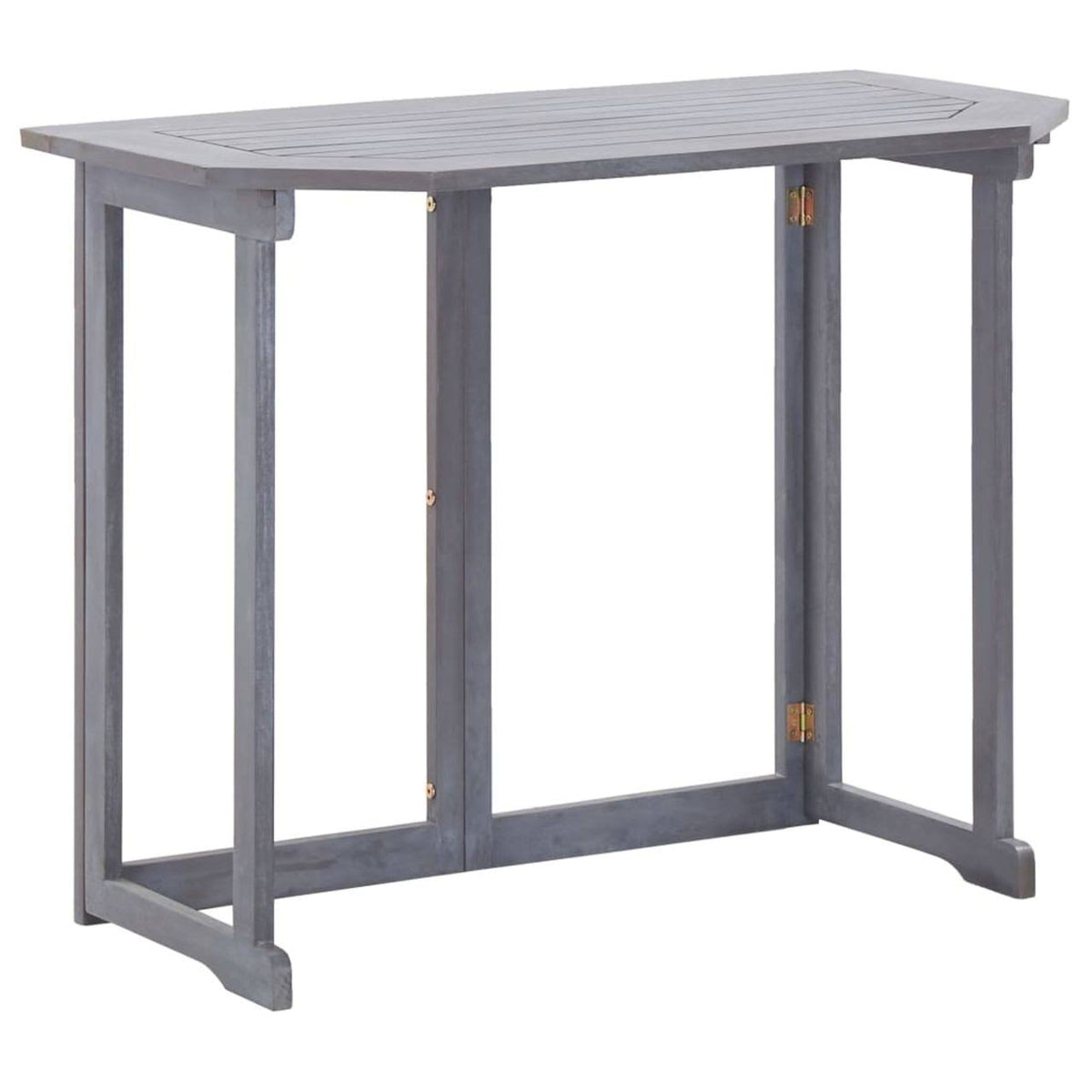 Folding Balcony Table Solid Acacia Wood E99315