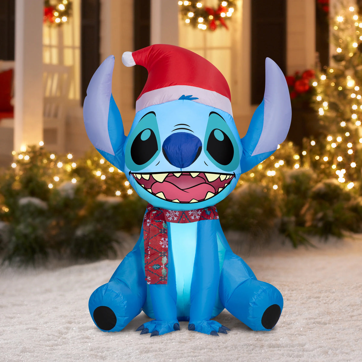 4.5 Foot Inflatables Christmas Stitch B6453