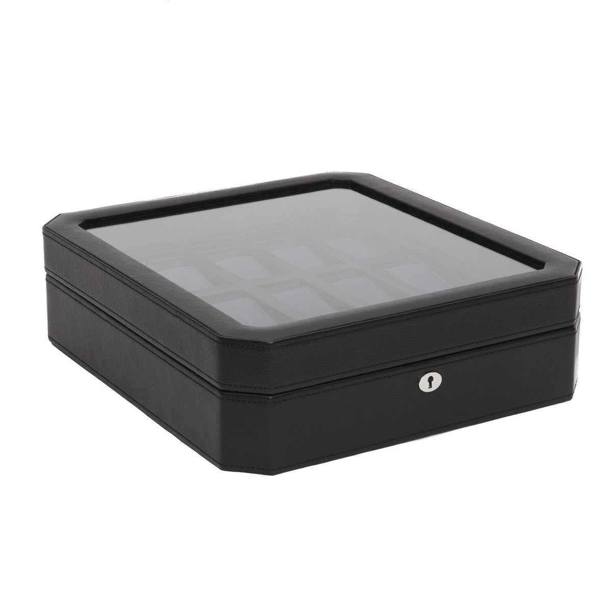15 Piece Watch Box Black Purple P569767