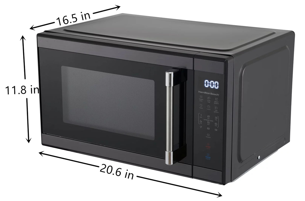 1.1 cu. ft. 1000 Watts White Stainless Steel Microwave Oven P817419