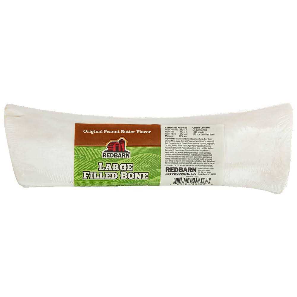 Peanut Butter Filled Bones Dog Treats U741