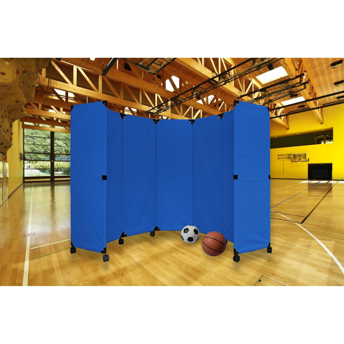 Blue Folding Portable Partition 10x22 R49788