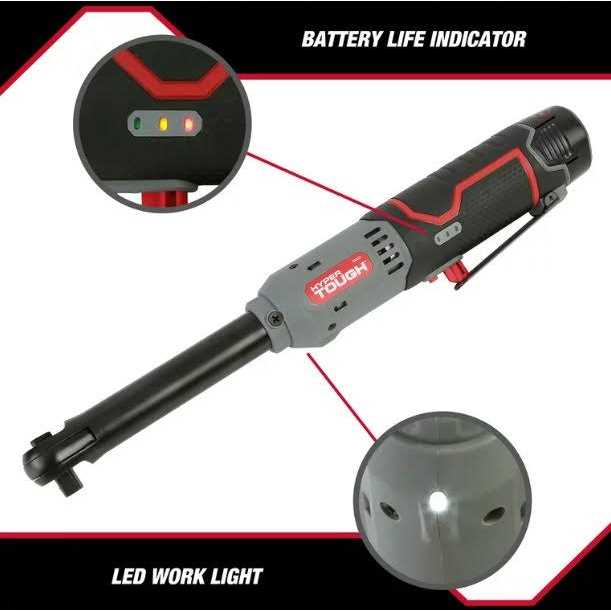 12V Max 3/8-in Lithium-Ion Cordless Extended Reach Ratchet with 1.5Ah Battery and Charger Z561830
