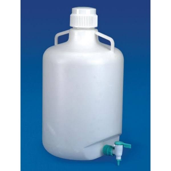 20 Liters Polypropylene Carboy with Stopcock U40977