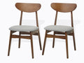 Solid Wood Dining Chairs Set of 2 E594385