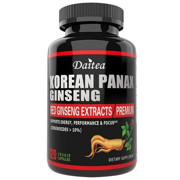 Red Panax Ginseng Capsules 120 Capsules L3958