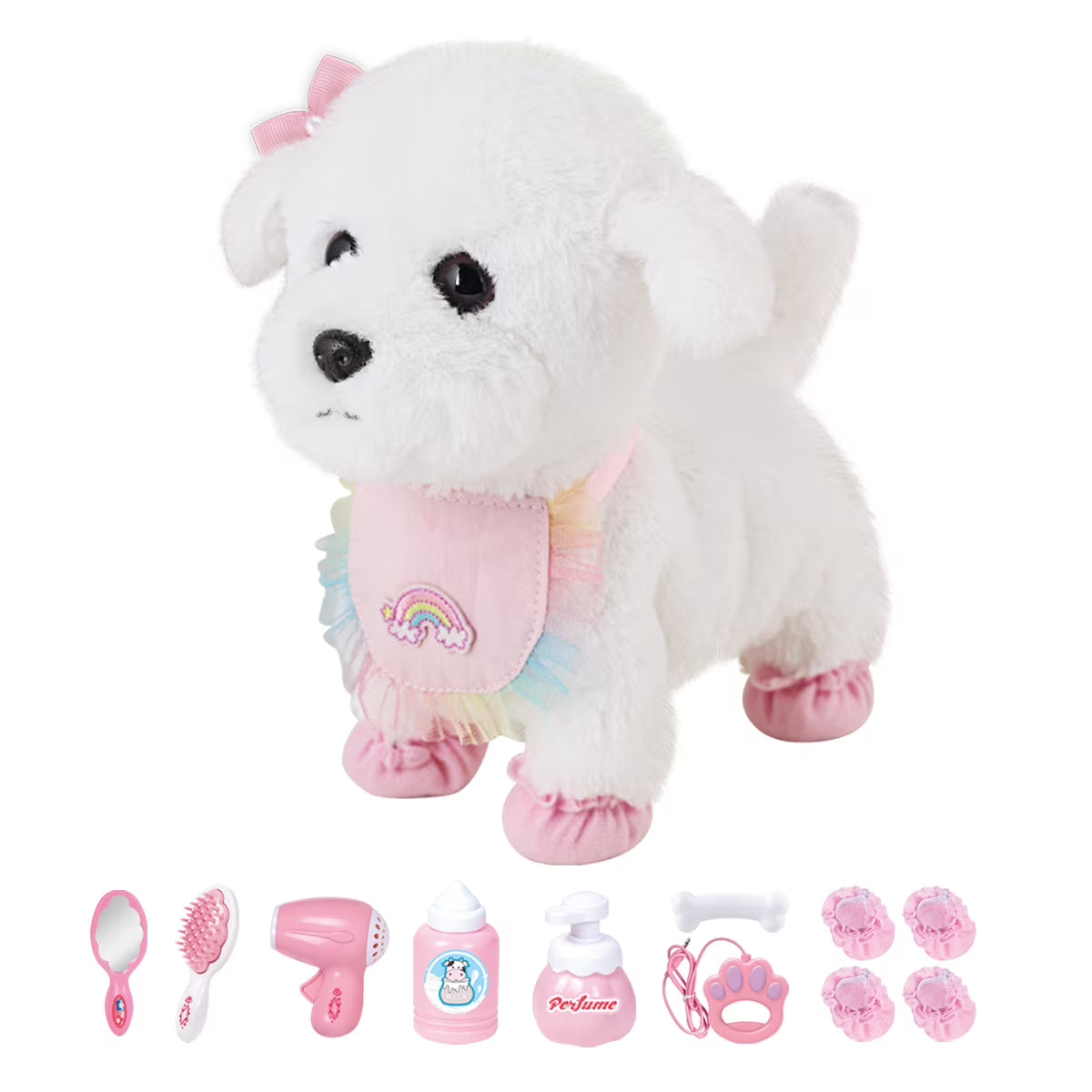 Interactive Plush Pet Dog with Remote Control Leash Z779