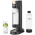 Black Sparkling Water Maker with 2 BPA-free 1L PET Bottles Z245