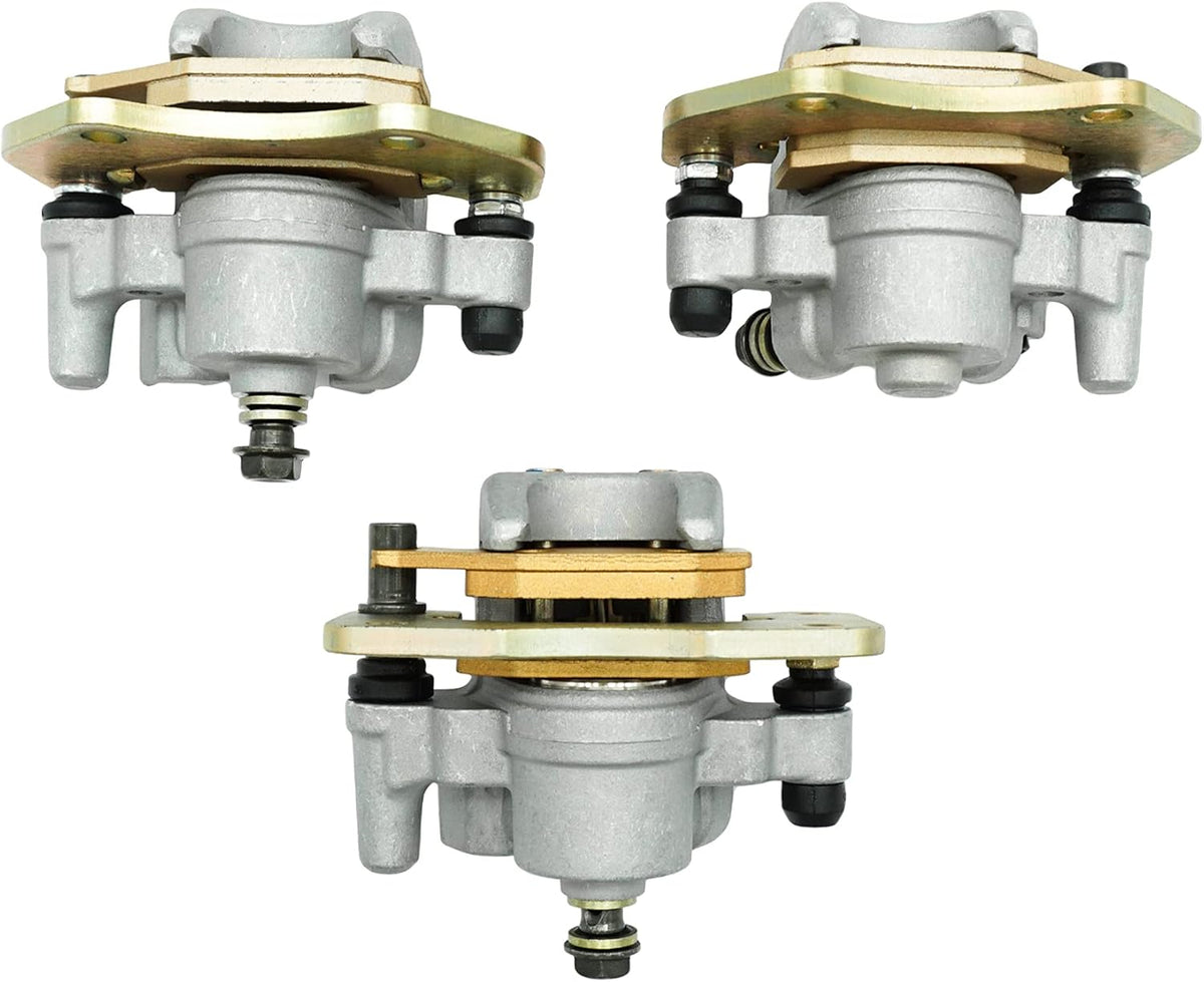 Front Left Right & Rear Brake Calipers W/Pads Pack of 2 G758285
