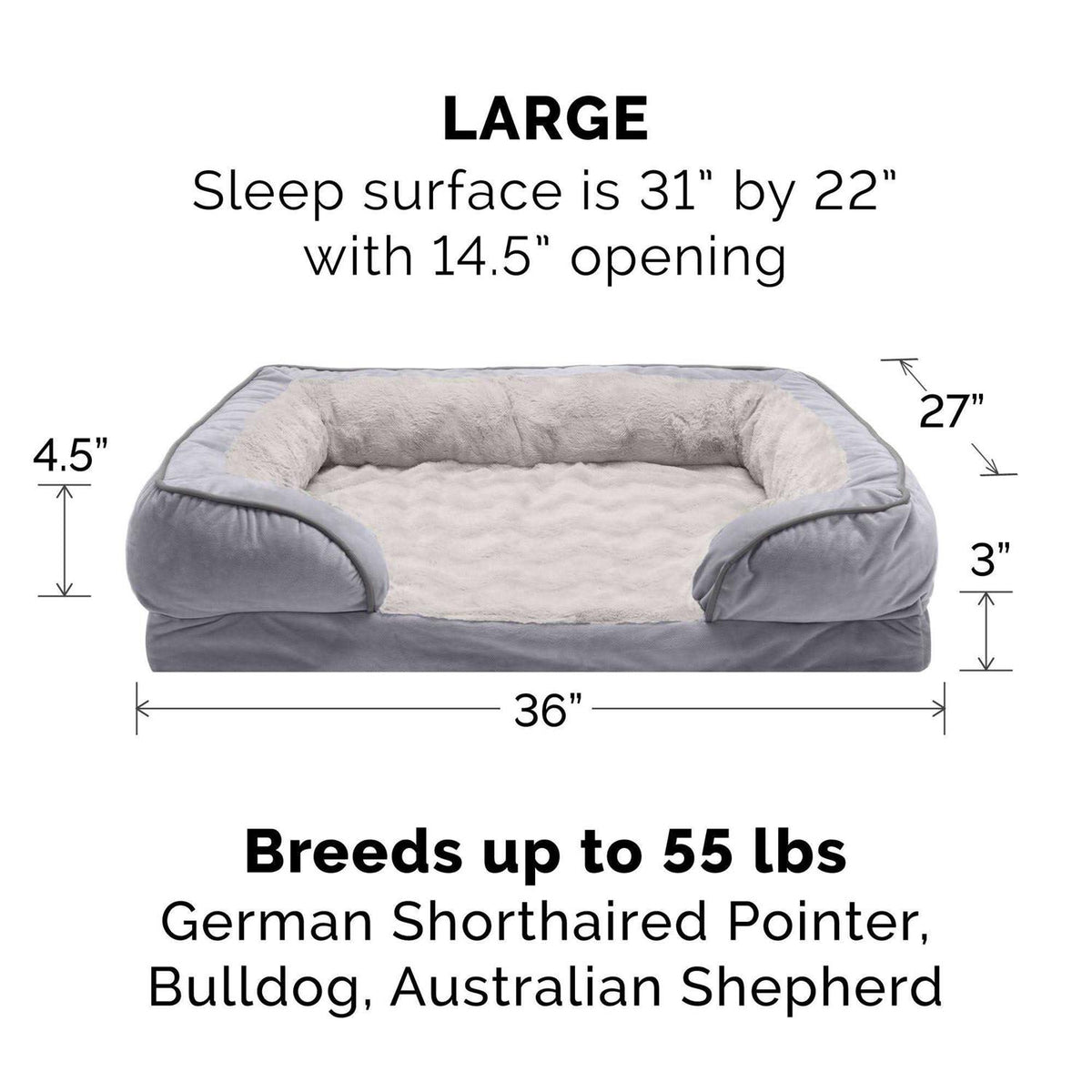 Sofa Dog Bed I46205