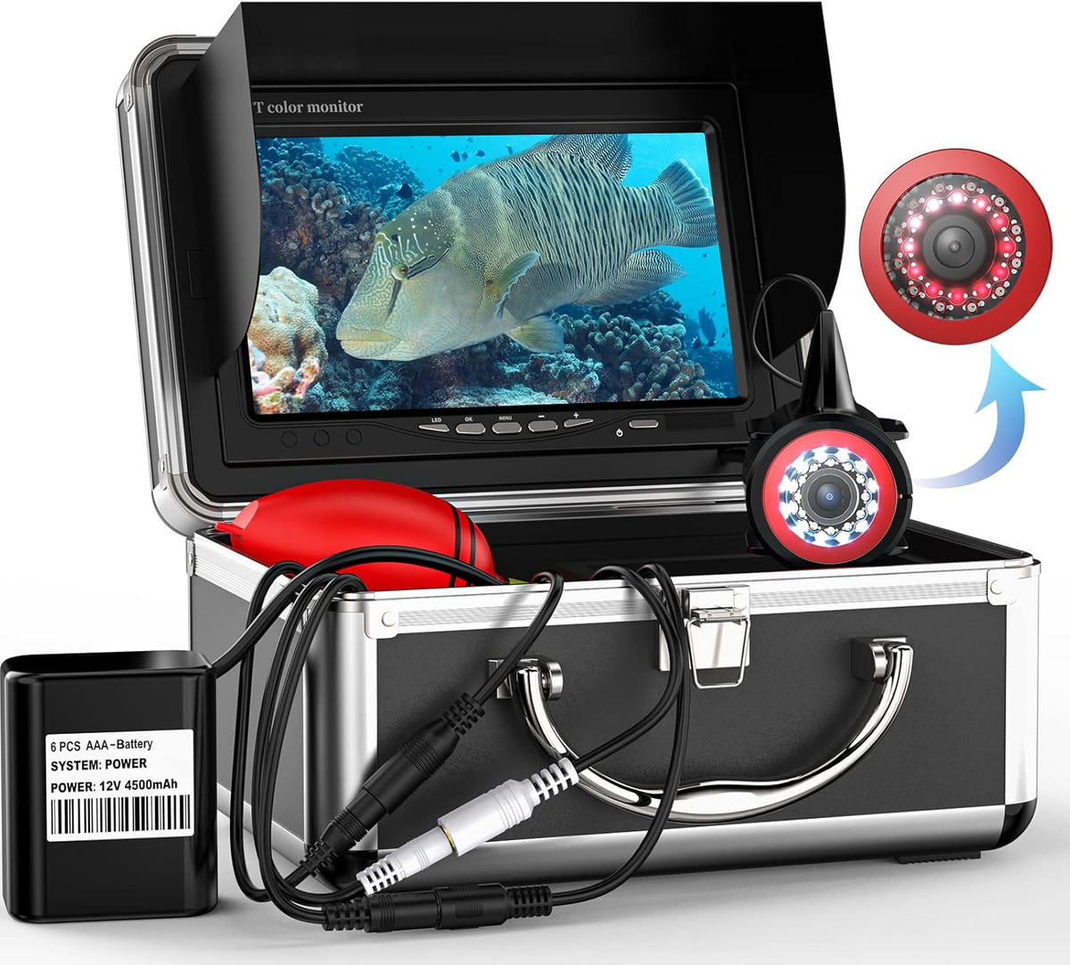 Underwater Fishing Camera with 7'' Color LCD Display A42400