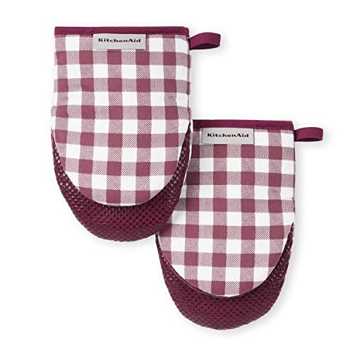 Cotton Mini Oven Mitt 2-Pack Set D826