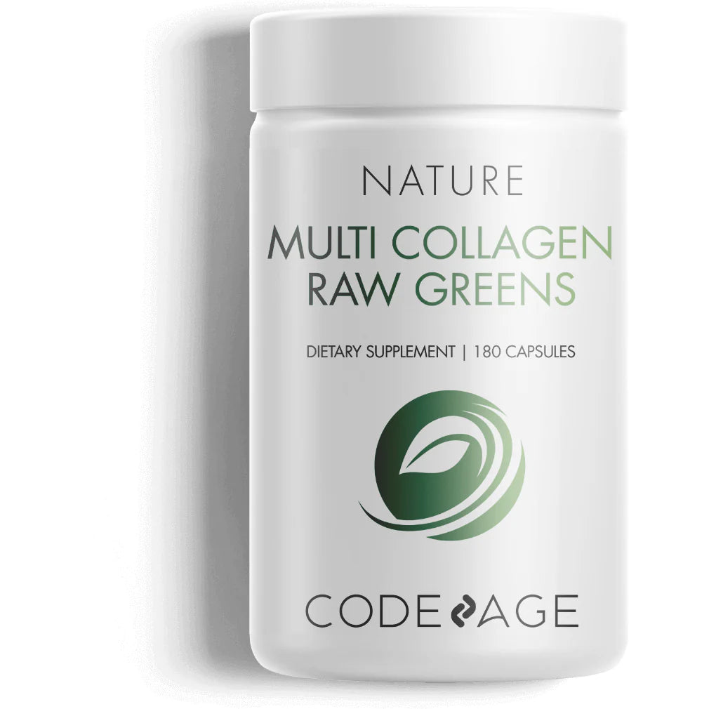 180 Capsules Multi Collagen Raw Greens J871