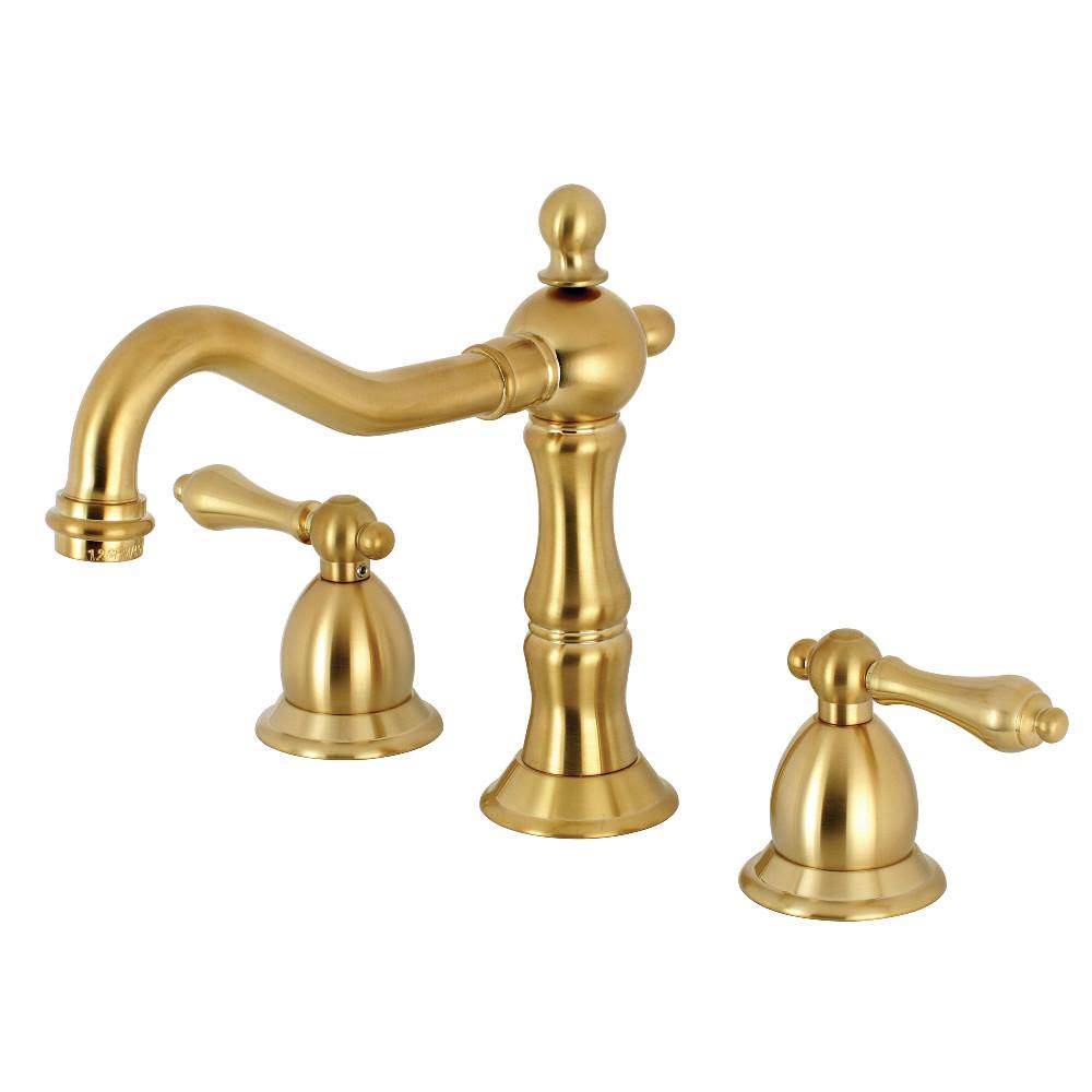 Polished Nickel Widespread Bathroom Faucet I3821