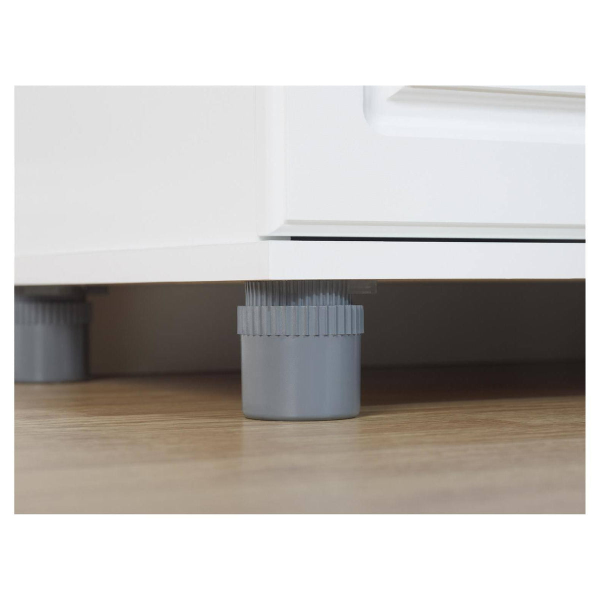 White 1 Drawer 2 Door Base Storage Cabinet P752125