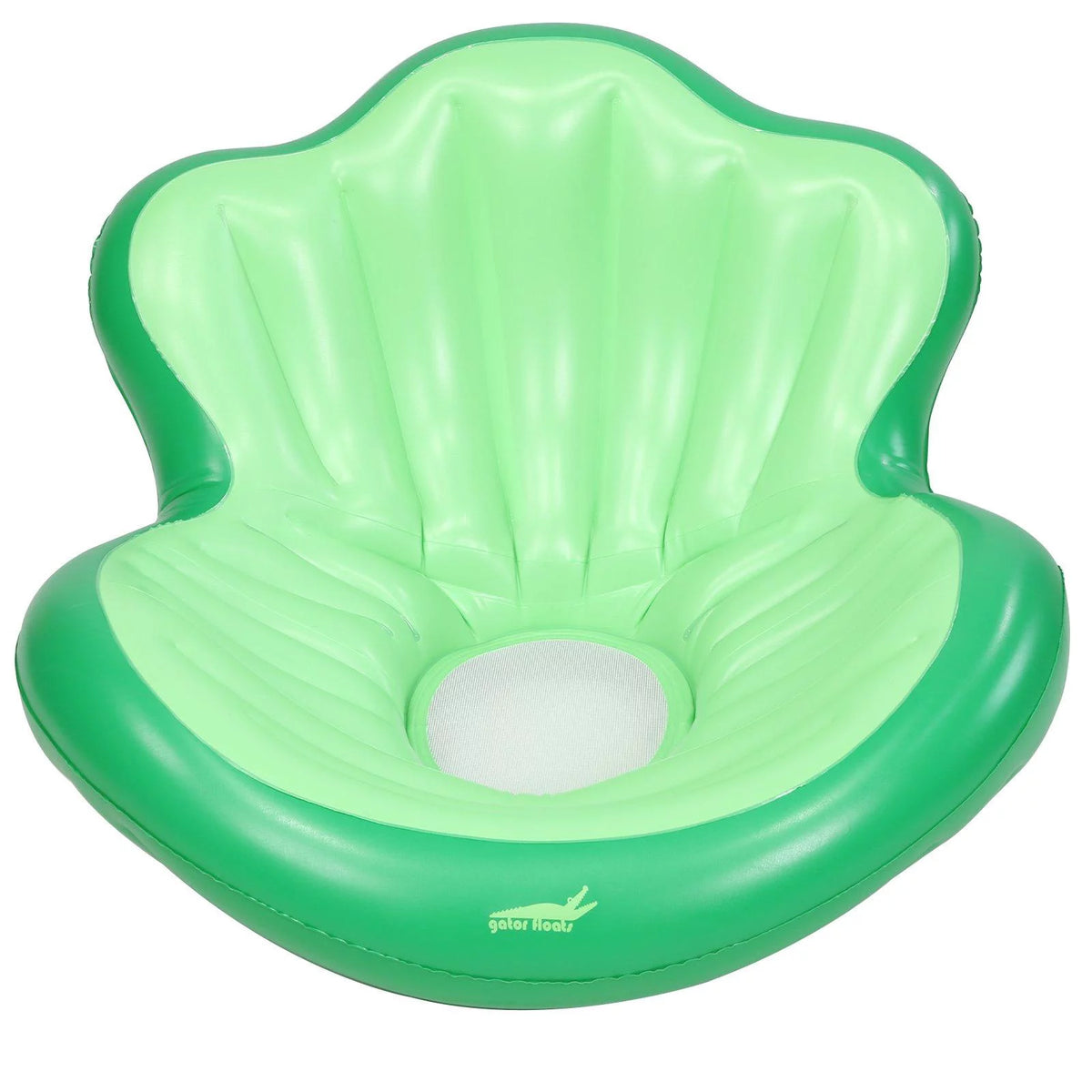 Green Inflatable Lounger Chair with Mesh Seat K4308