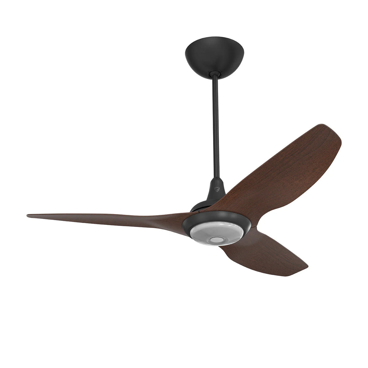 52 Ceiling Fan with Cocoa Aluminum Blades and Black Finish S727