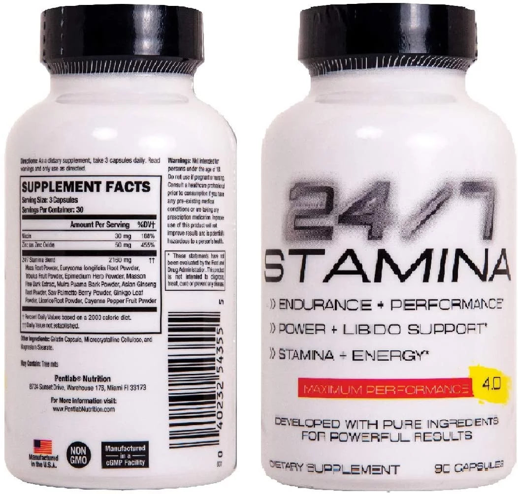 All-natural Energy Supplement 90 count P9547
