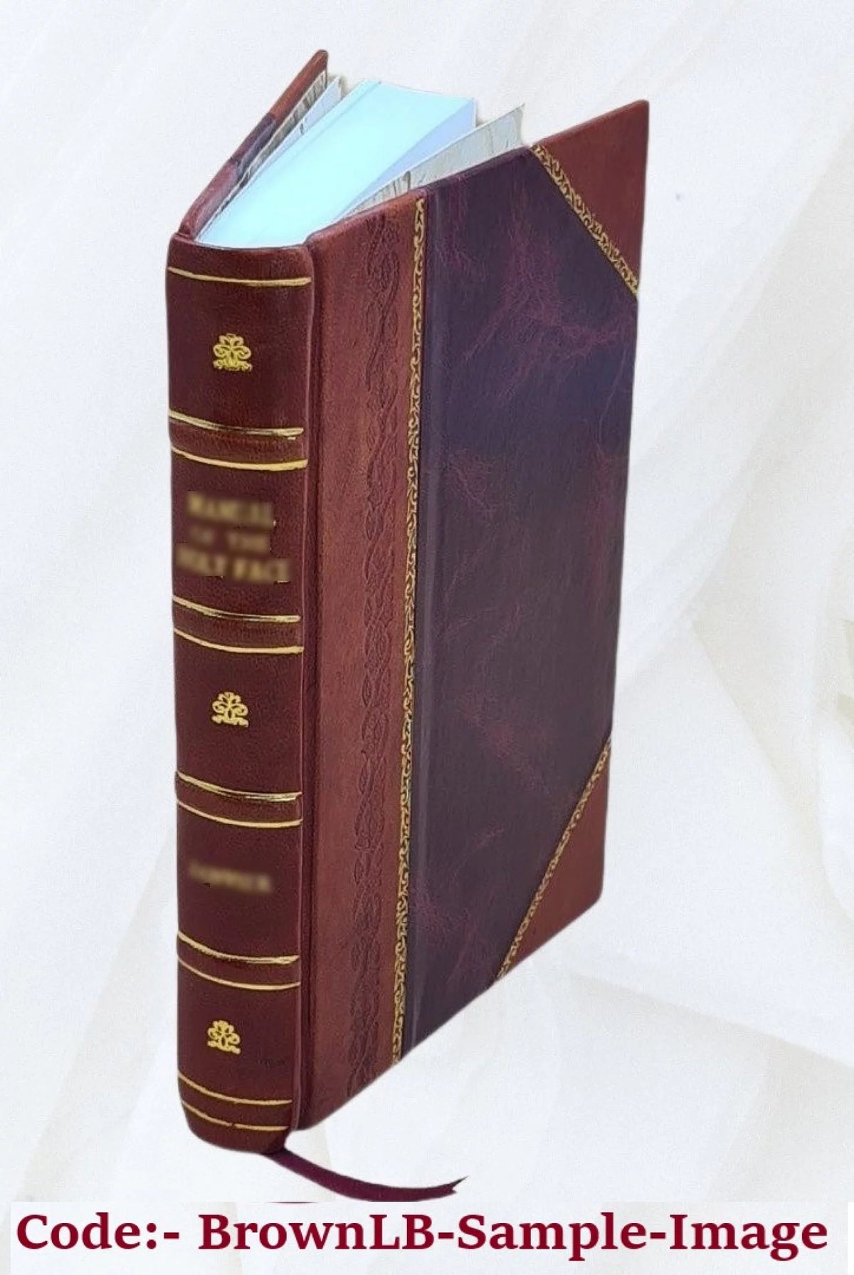 Grand Lodge Ancient Free and Accepted Masons of Nebraska Leather Bound L764