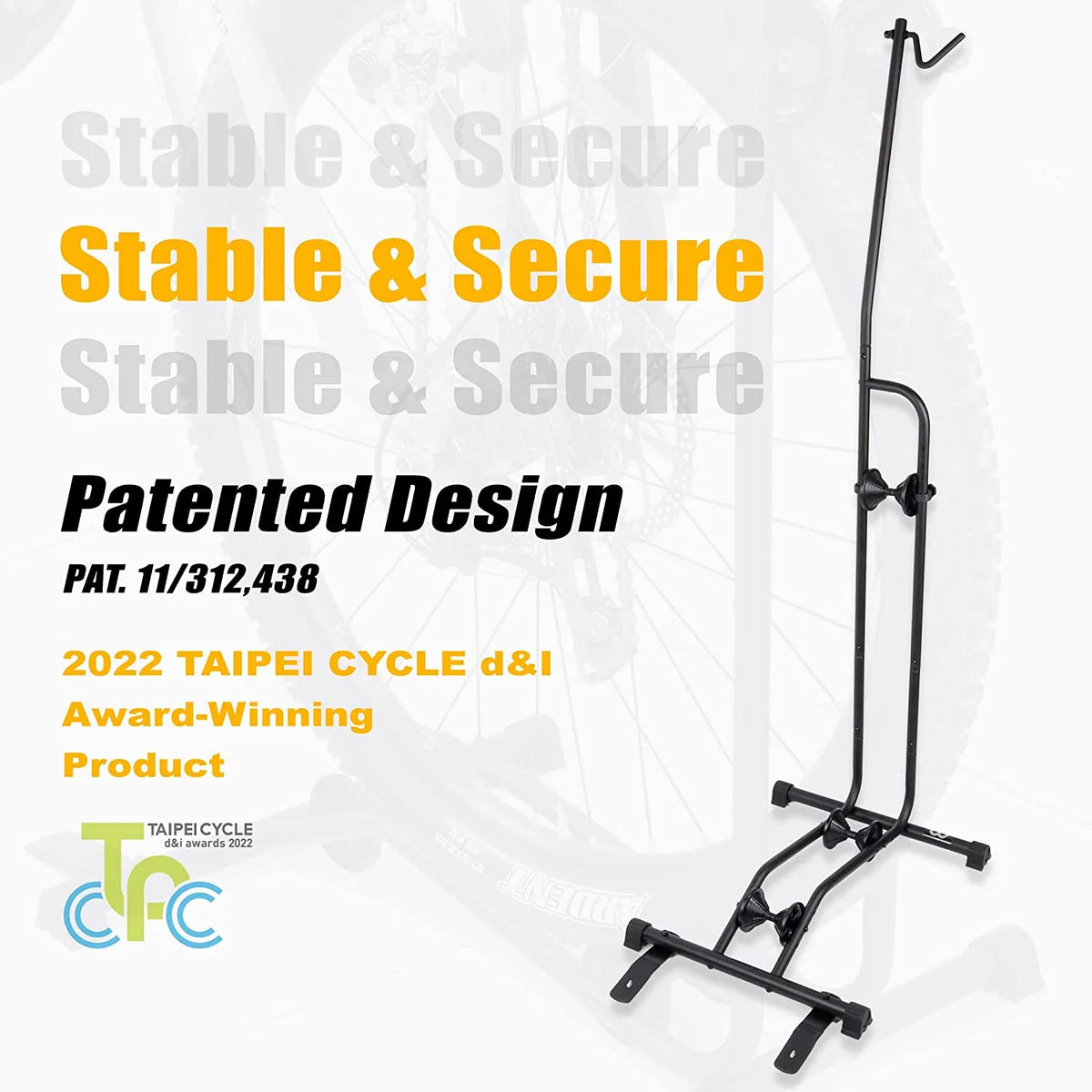 Bike Floor Parking Stand Rack M9173