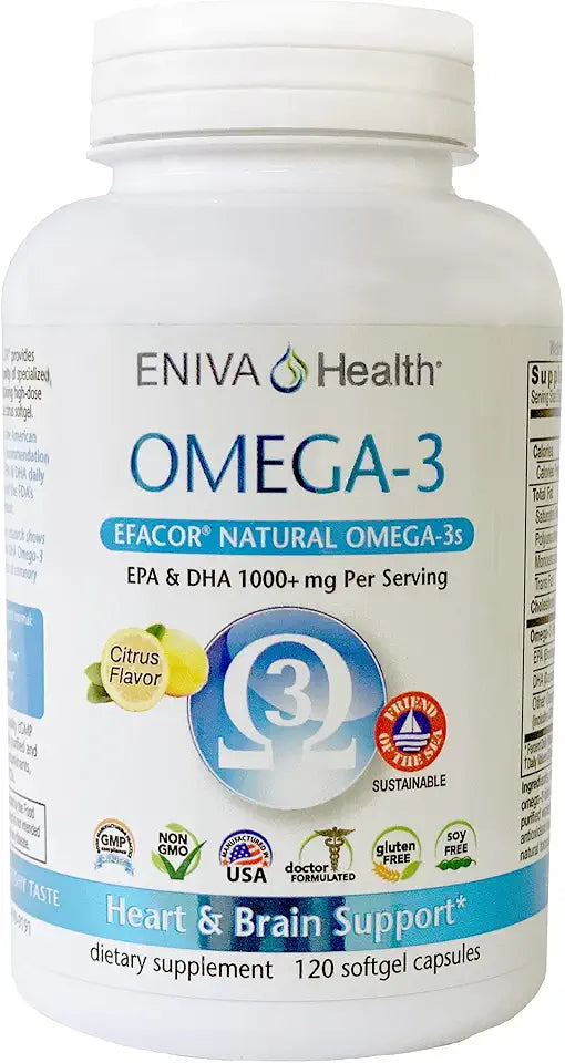 Omega-3 Fish Oil 1120 MG 120 Capsules D884