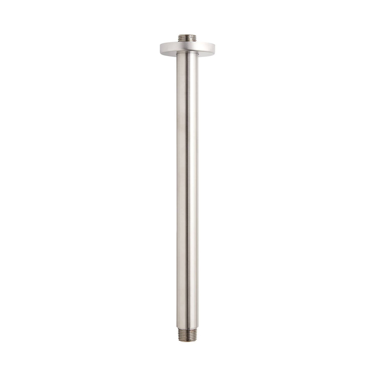 Brushed Nickel Round Ceiling-Mount Shower Arm K509444