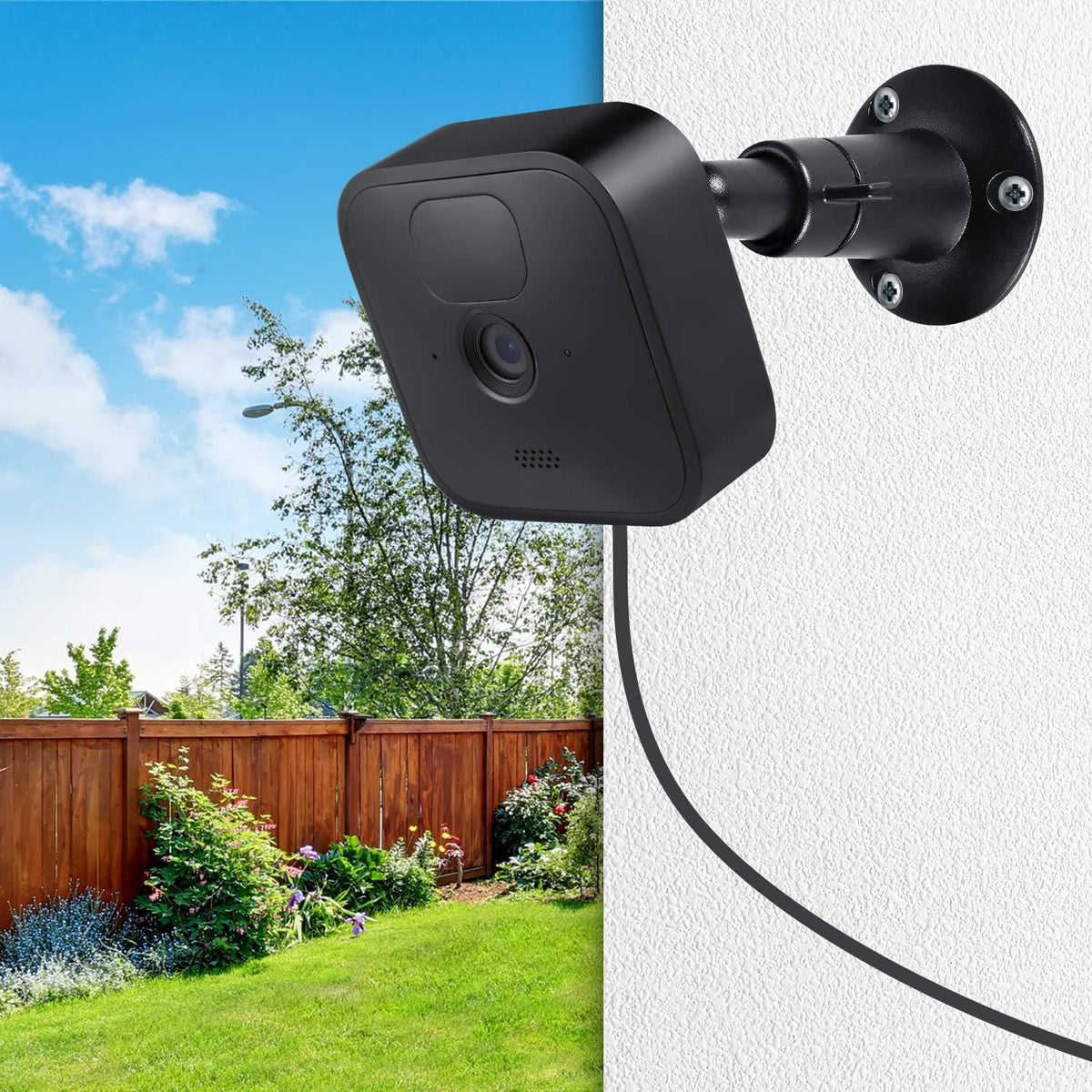 Black UL-Certified Power Adapter for Blink Camera L95123