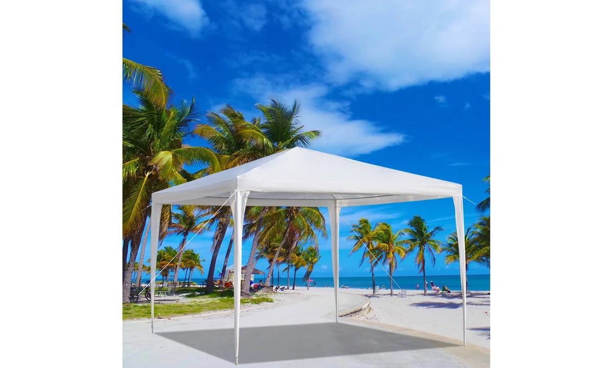 4 Sides Outdoor Canopy Tent in White C5608
