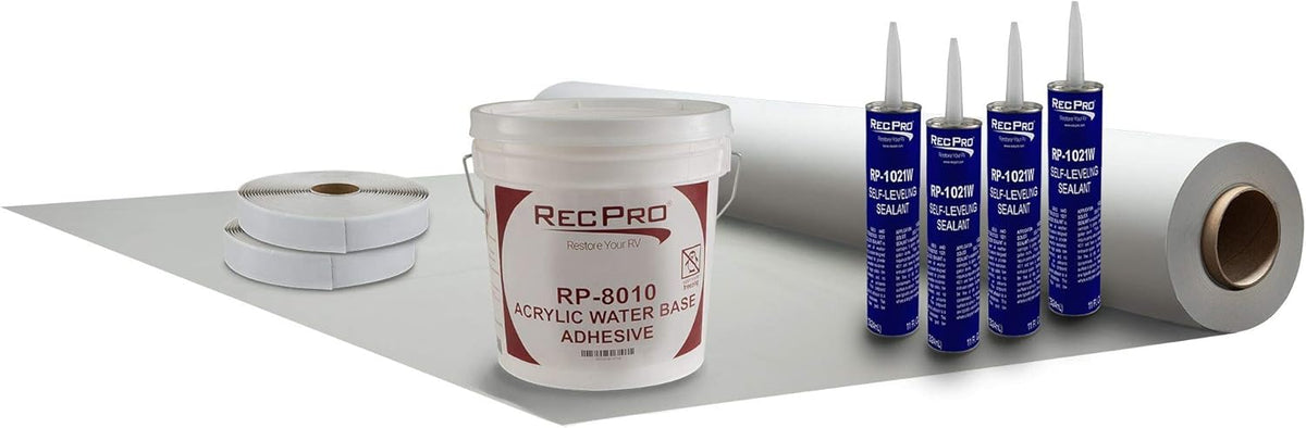 2 Gallons PVC Rubber Roof Kit J59838