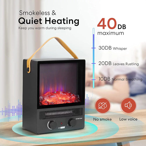 14.6 Inch Portable Electric Fireplace F999