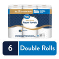 6 Double Rolls Paper Towels G26992