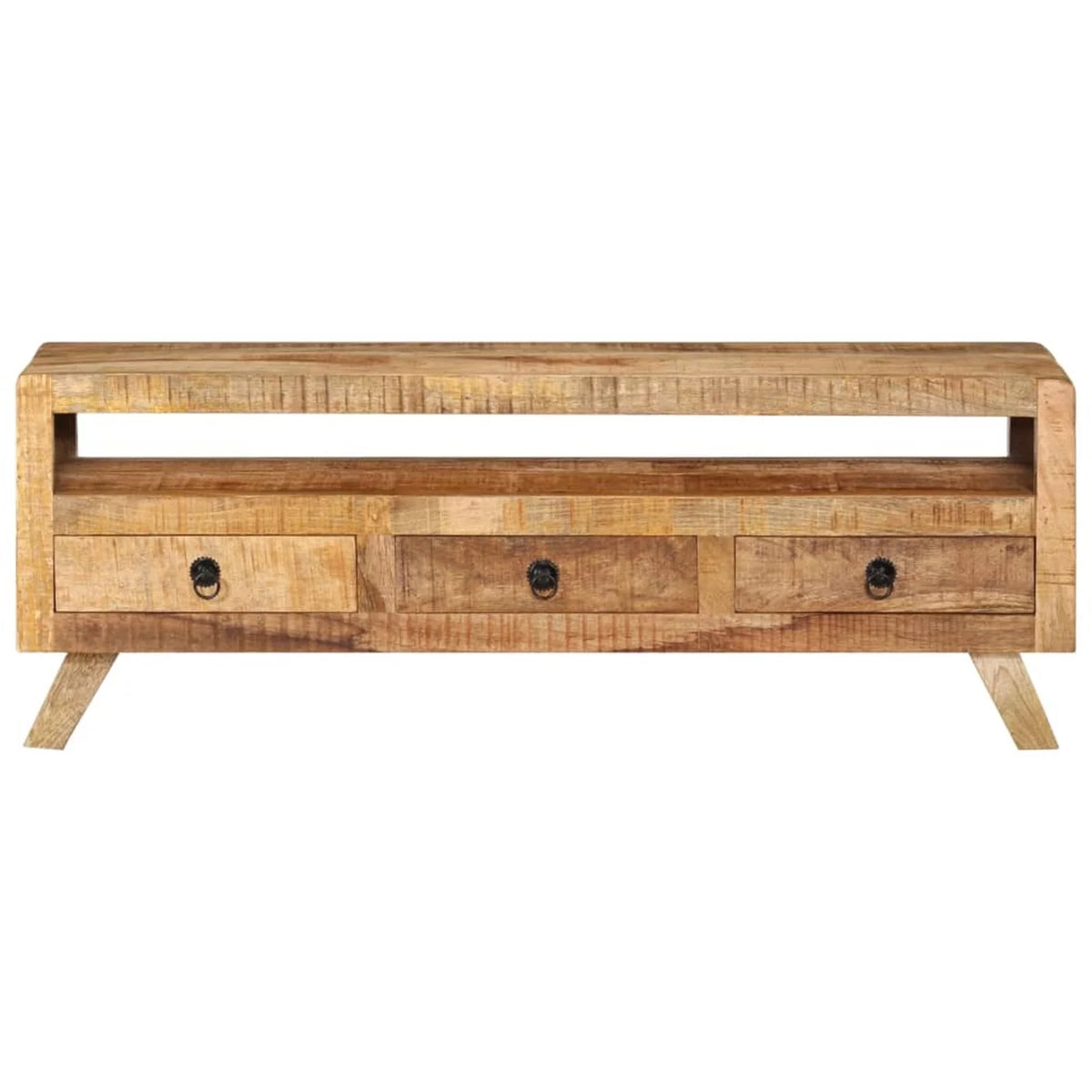 Mango Wood TV Stand with 3 Drawers and 1 Shelf E23233