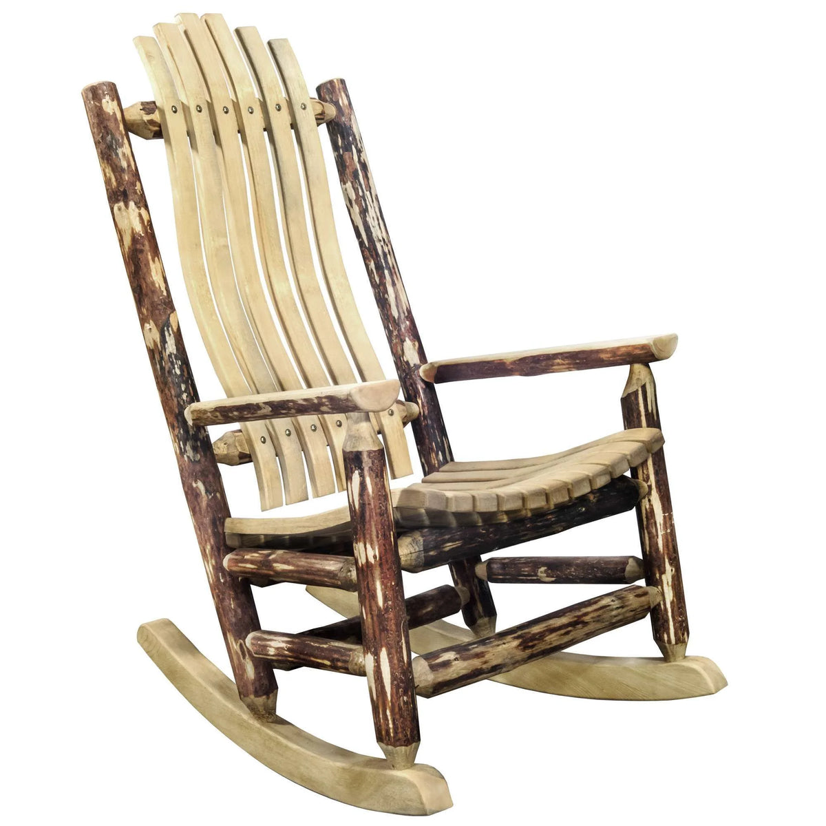 Adult Log Rocker N5723