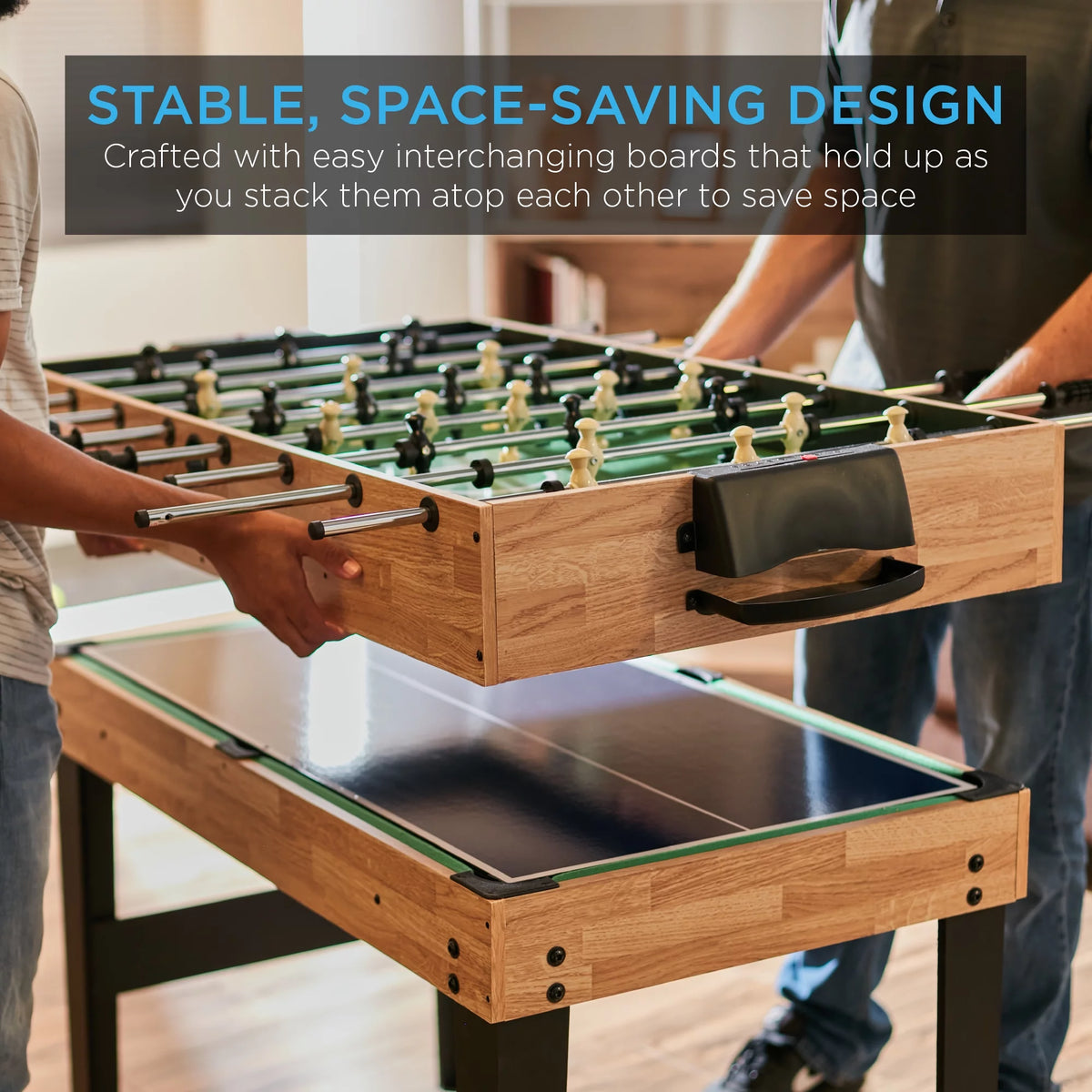 2x4ft 10-in-1 Combo Game Table Set M348841