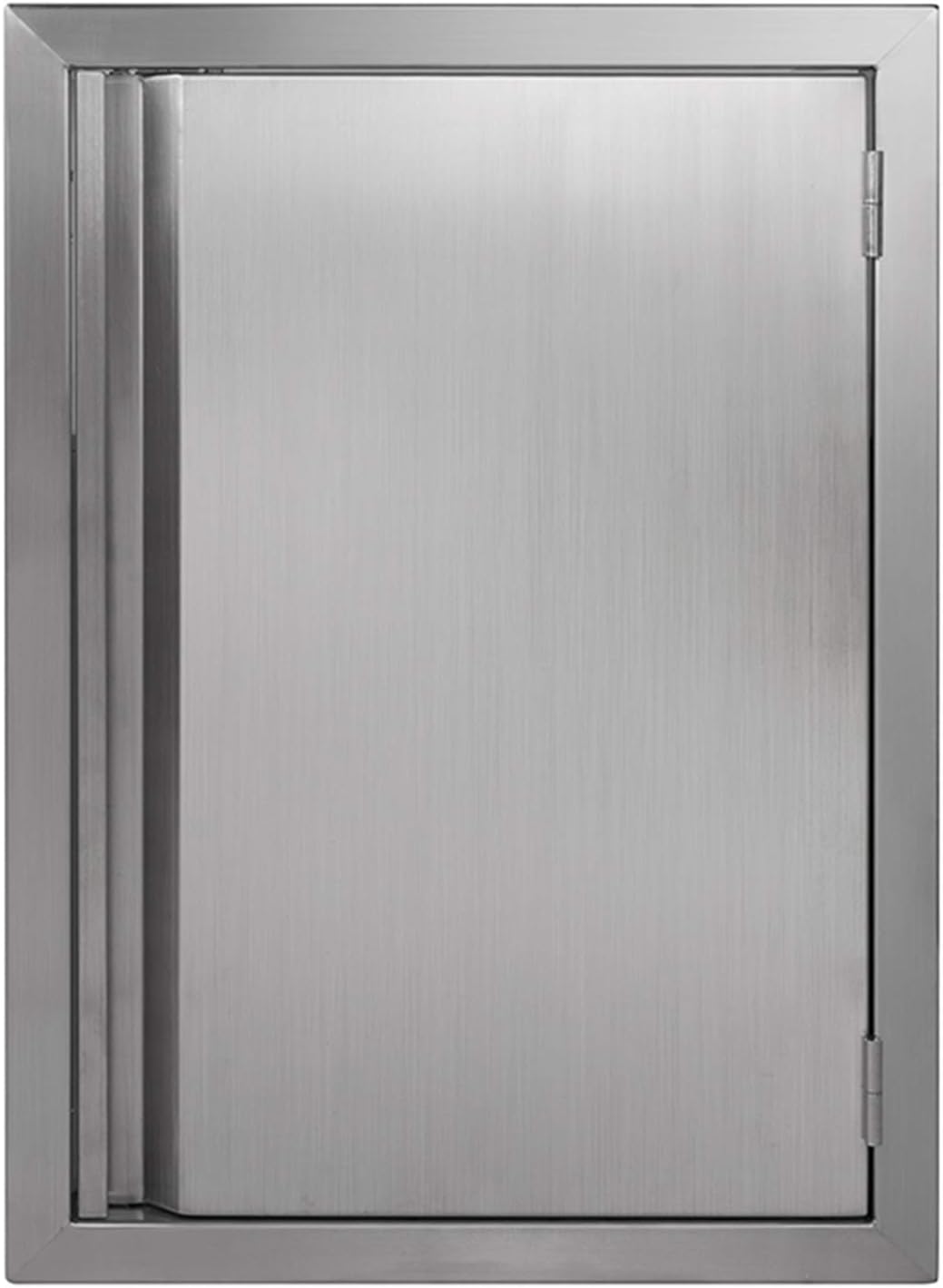 Single BBQ Access Door 304 Stainless 17 W x 24 H W60848