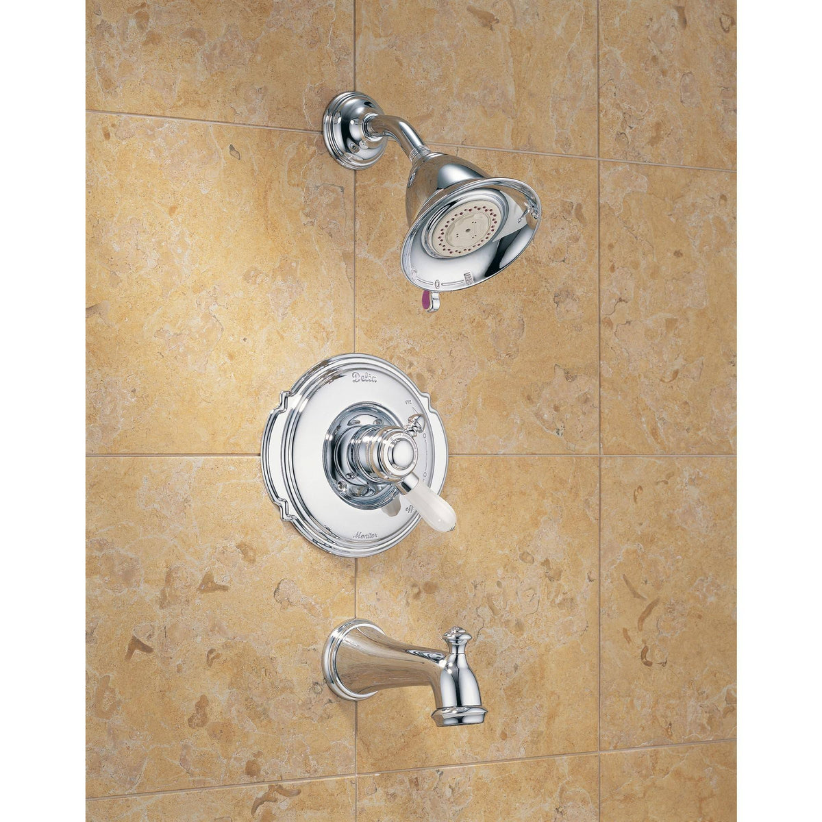 Victorian Tub and Shower Trim Stainless T7502