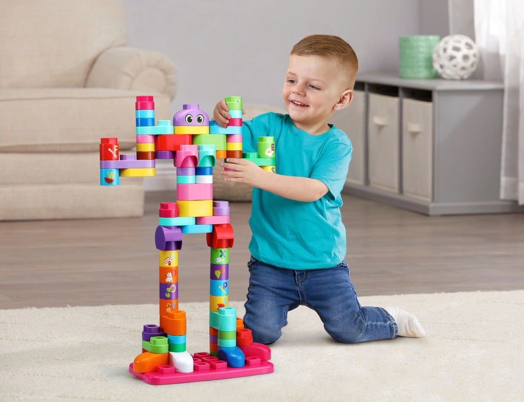 81-Piece Jumbo Blocks Box (Pink) H6435