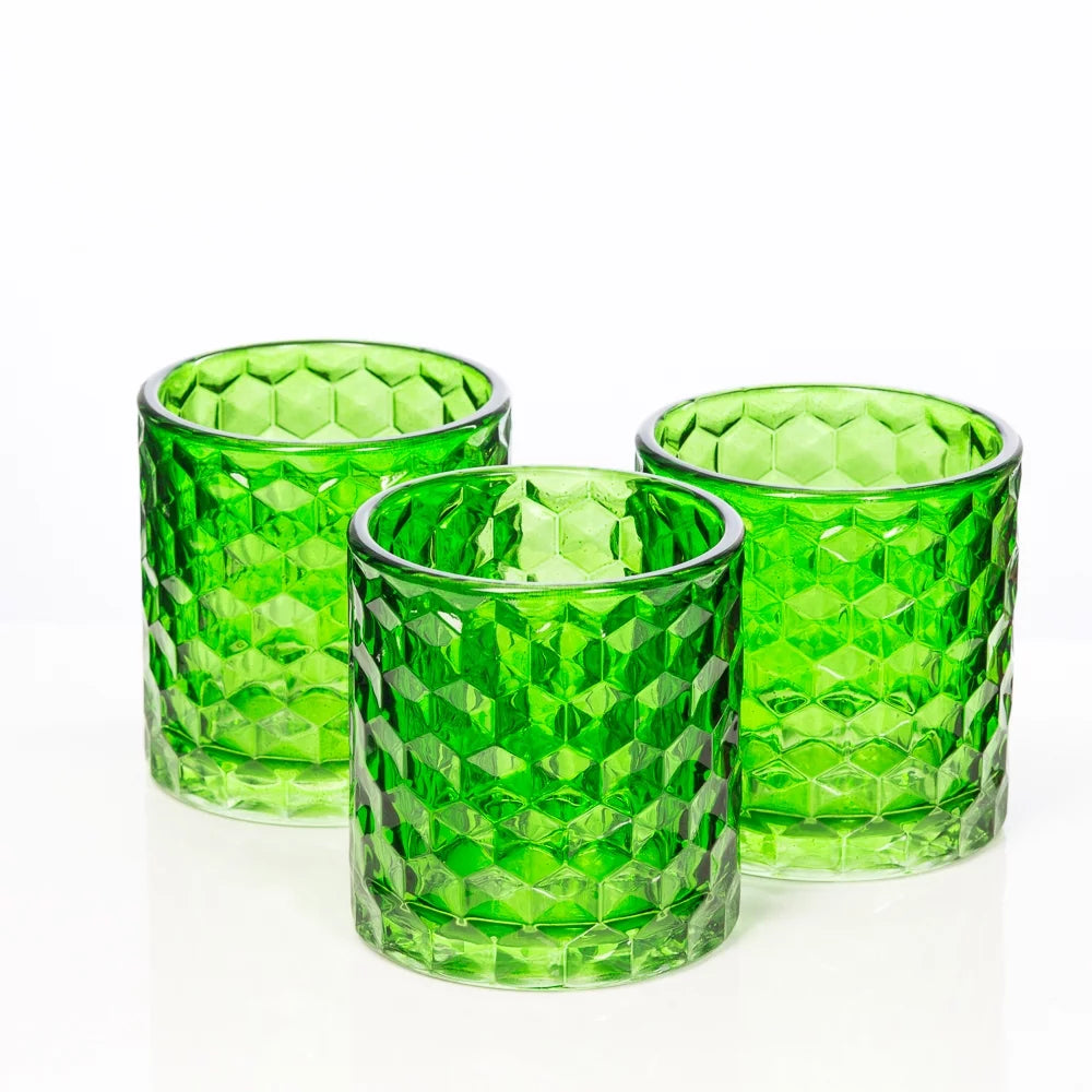 Glass Votive and Tealight Holder Set of 12 P946