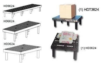 Gray Dunnage-Rack Grid Top K429
