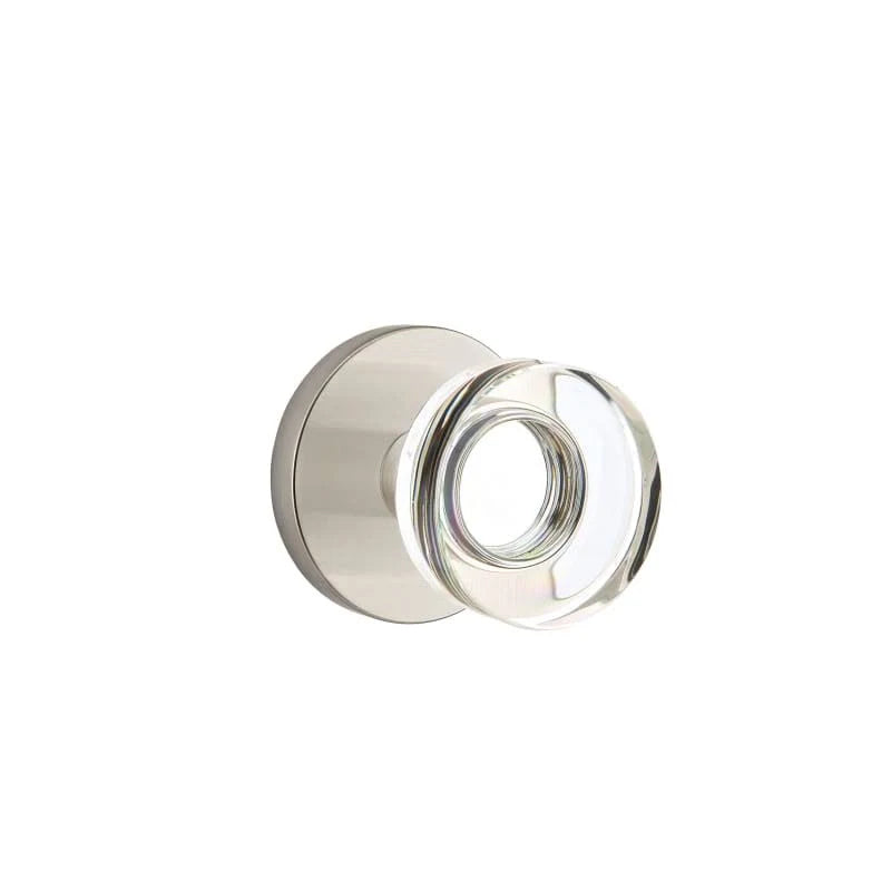 Satin Nickel Crystal Passage Door Knobset A288