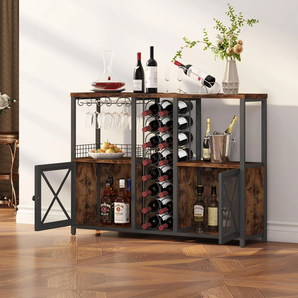 Mini Bar Cabinet with Storage Z62883
