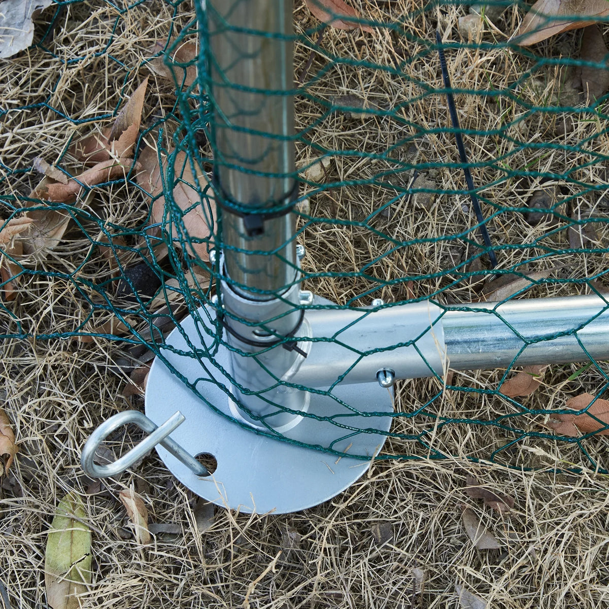 Large Metal Chicken Coop 19.7x9.8x6.6 ft C297676