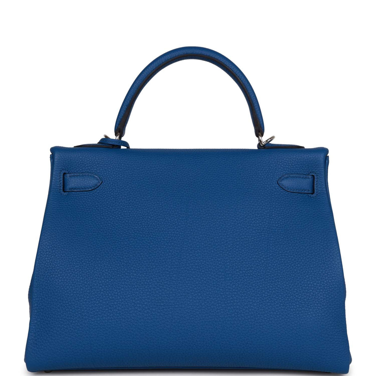 Bleu France Togo Palladium Hardware Handbag U184