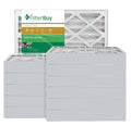 18x24x4 MERV 11 Pleated AC Furnace Air Filter, Pack of 12 X830422