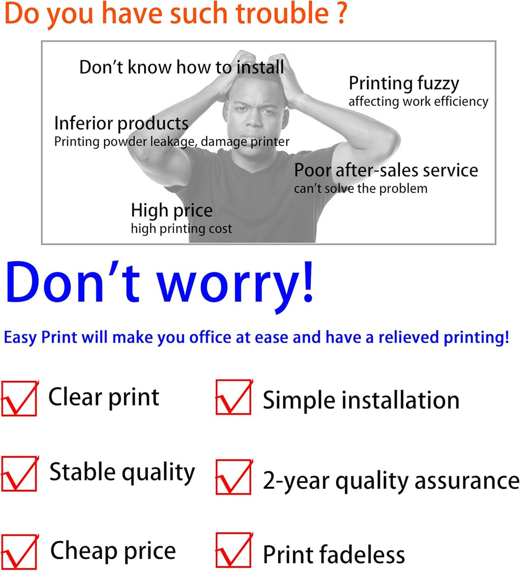 Black 2-Pack Compatible Toner Cartridges K7617