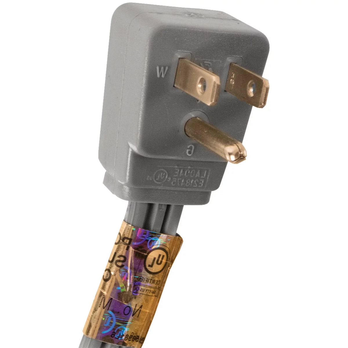 15-Amp 90deg-Angle Plug Head Power Supply Cord, 6ft P914752