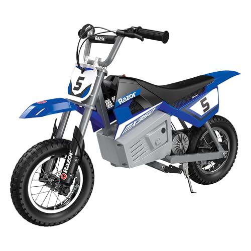 Blue Electric Motocross Bike W935610