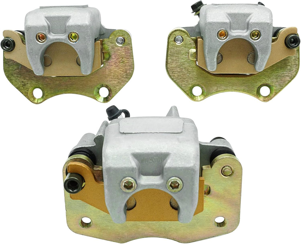 Front Left Right & Rear Brake Calipers W/Pads Pack of 2 G758285
