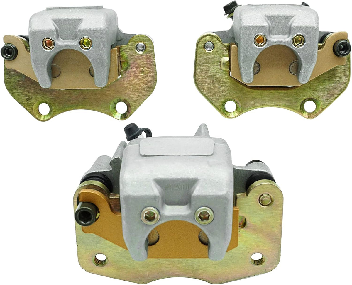 Front Left Right & Rear Brake Calipers W/Pads Pack of 2 G758285